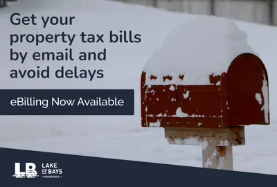 Get your property tax bills by email and avoid delays