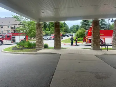 Image of First Responders on Scene