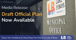 Media Release: Draft Official Plan Now Available