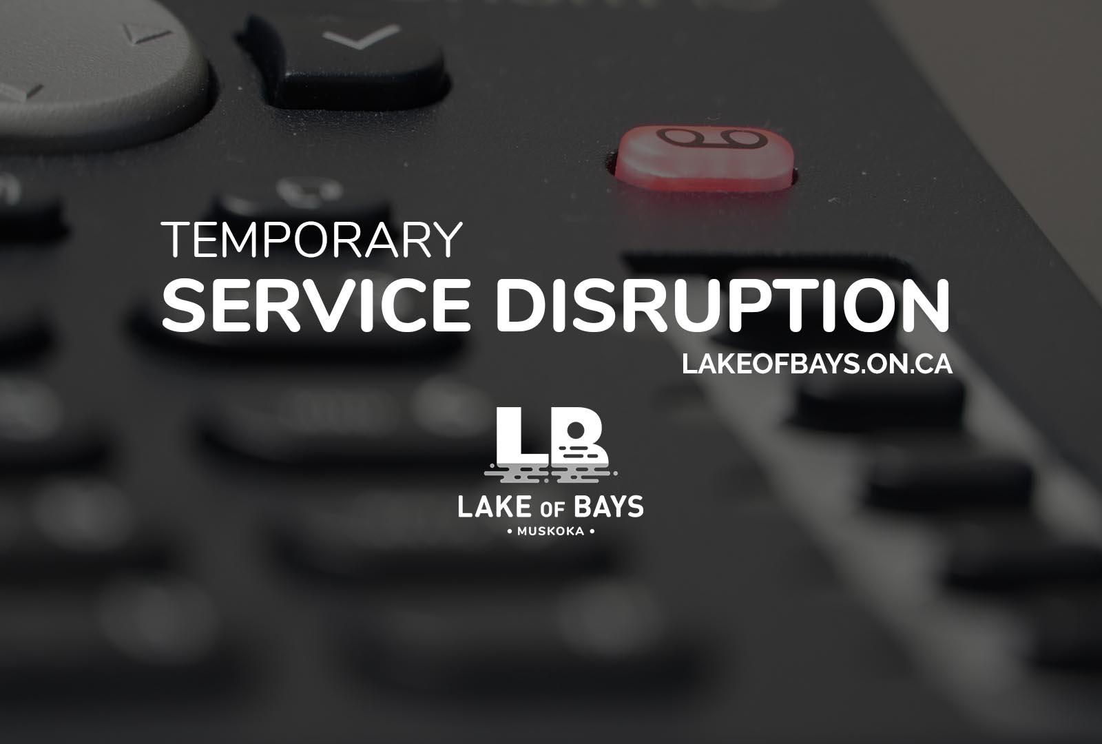 Public Notice: Phone Service Disruption